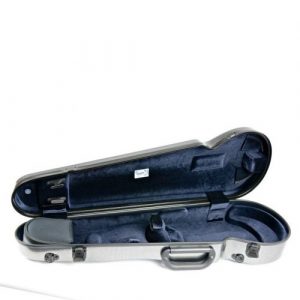 HIGHTECH CONTOURED VIOLIN CASE - TWEED