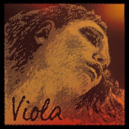 Evah Pirazzi Gold Viola Set