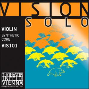 Vision Solo Violin Set With D Silver VIS101