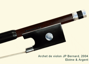 J.P. BERNARD VIOLIN BOW VN60