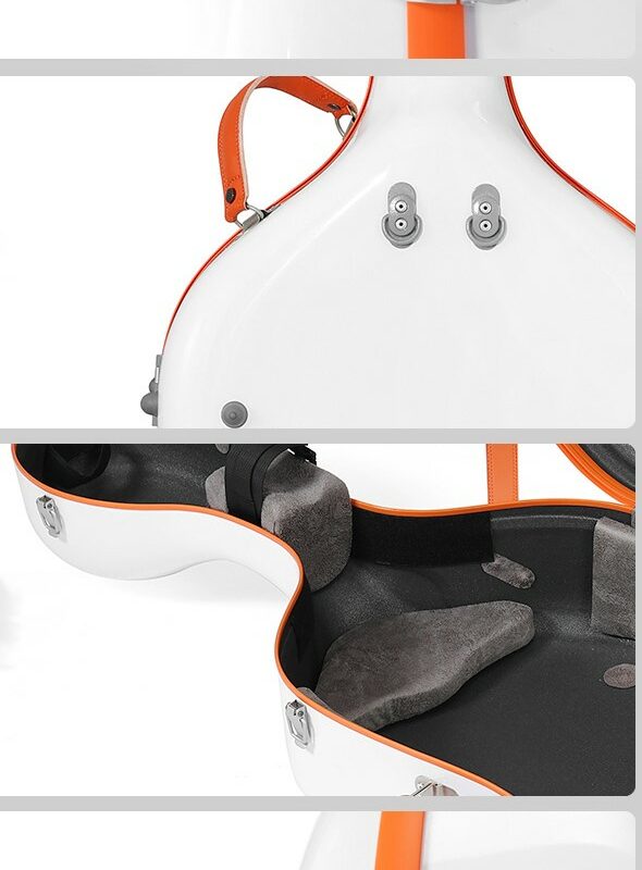 JML Carbon Fiber CL 6 Cello Case (7)