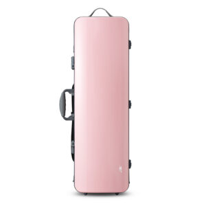 JML Carbon Fiber Oblong Cotton Candy Pink Violin Case