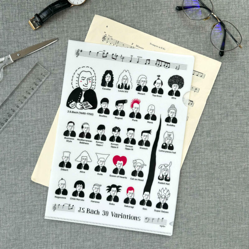 30 Hairstyles of J.S.Bach 1